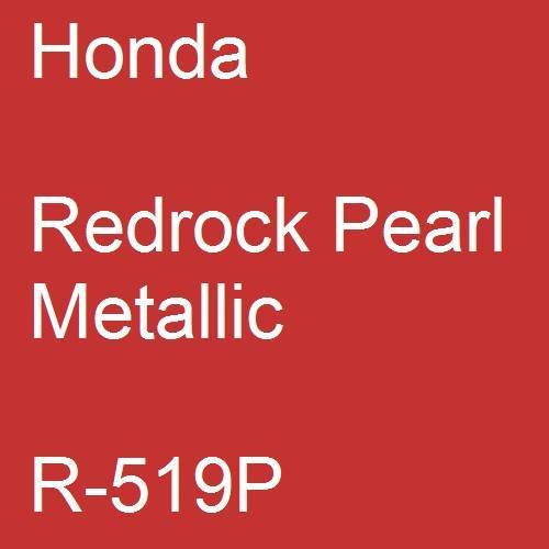 Honda, Redrock Pearl Metallic, R-519P.